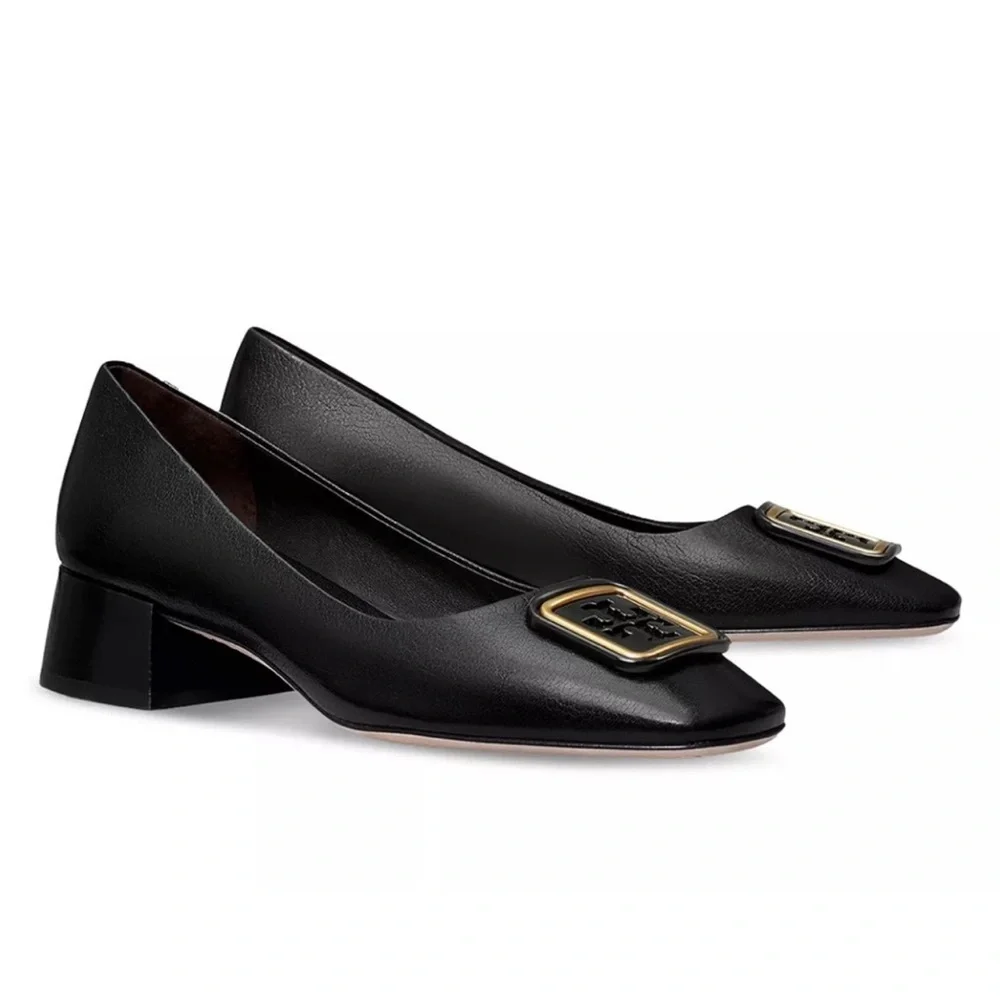 Tory Burch Georgia Slingback Pumps in Black